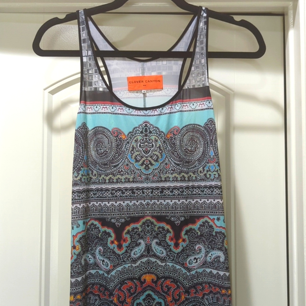 Clover Canyon racer back sundress size M